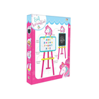 Itoys 8-in-1 Easel Board Magnetic Writing and Learning Activity Board