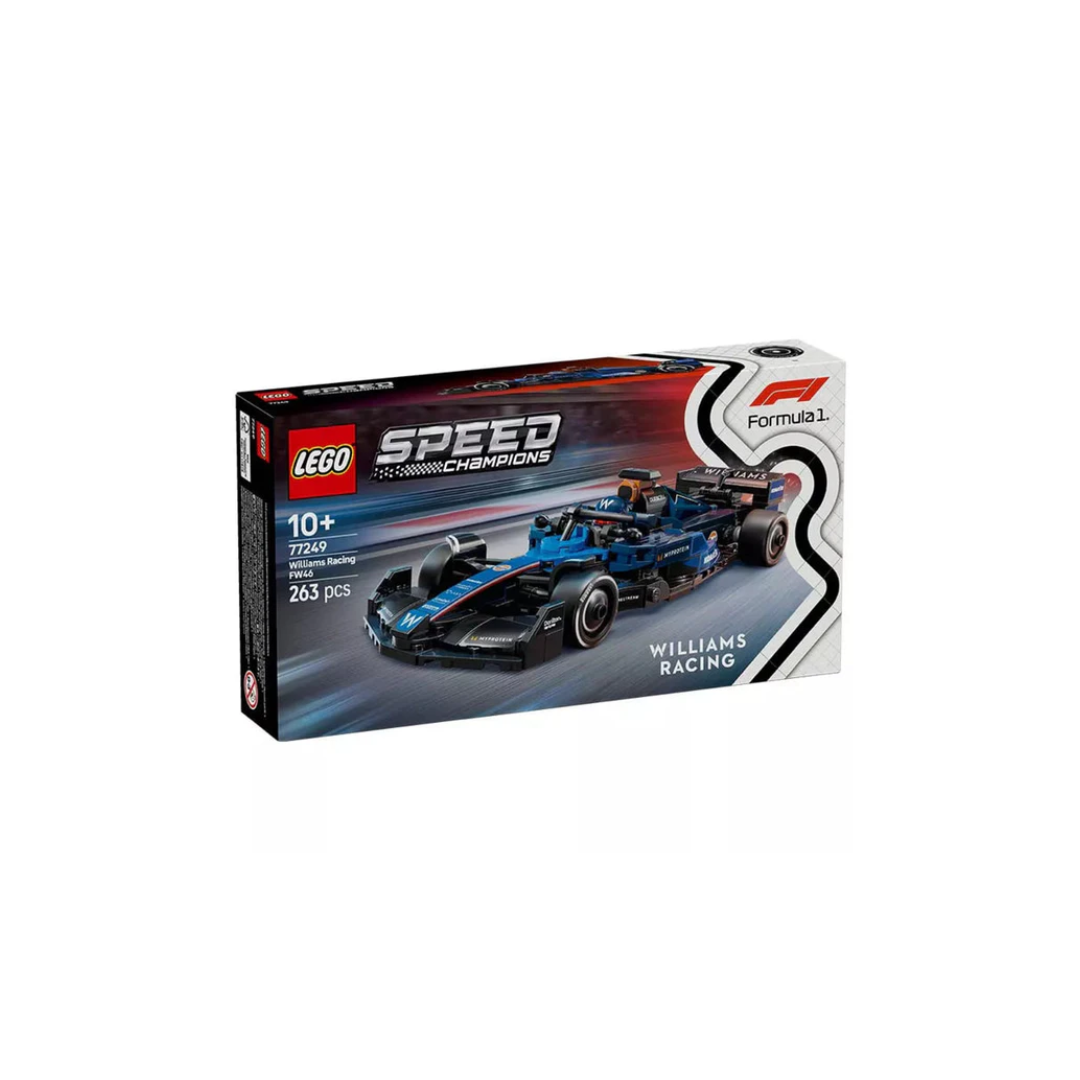 LEGO 77249 Speed Champions Williams Racing FW46 F1 Race Car (263 Pieces)