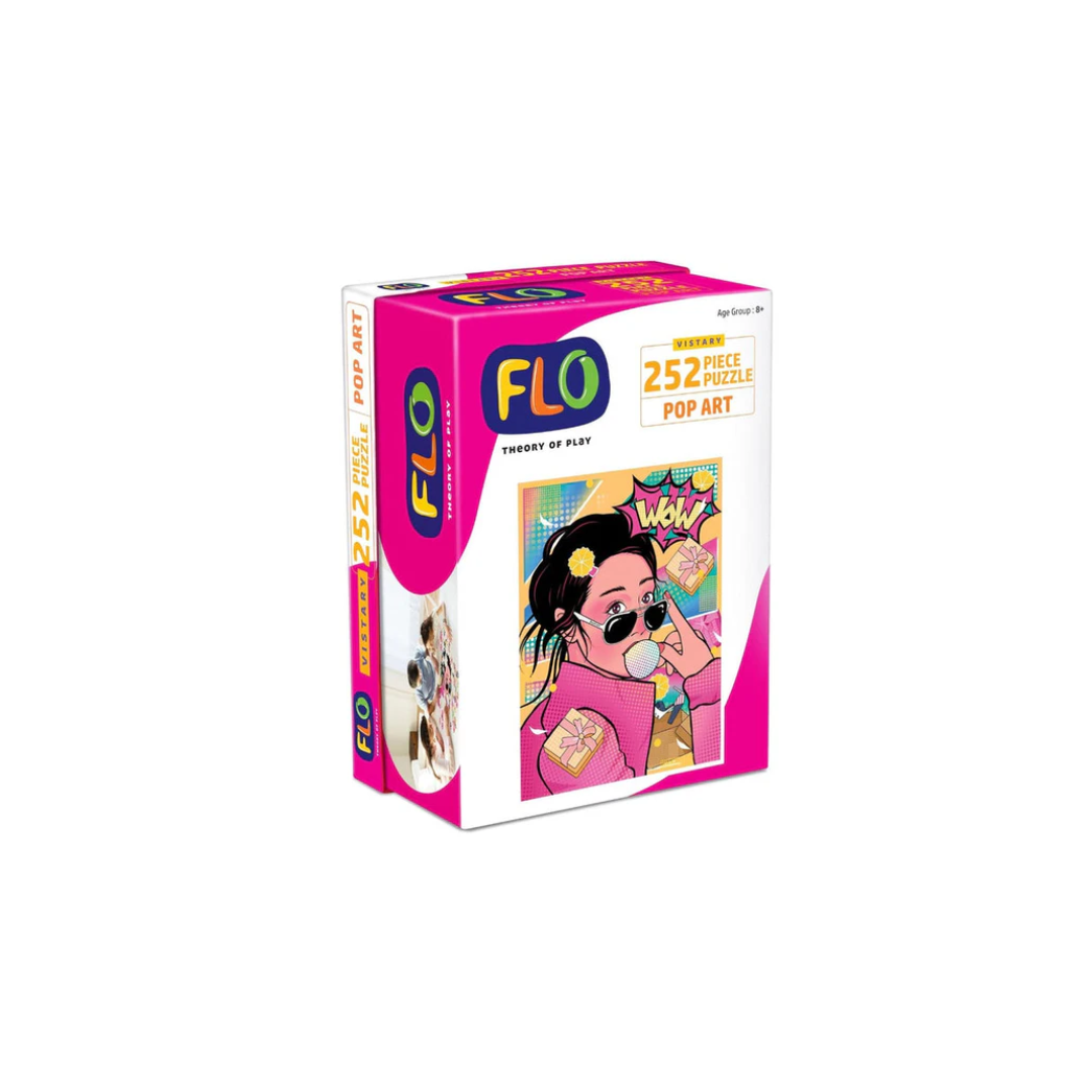 Flo Pop Art Puzzle - 252 Pieces