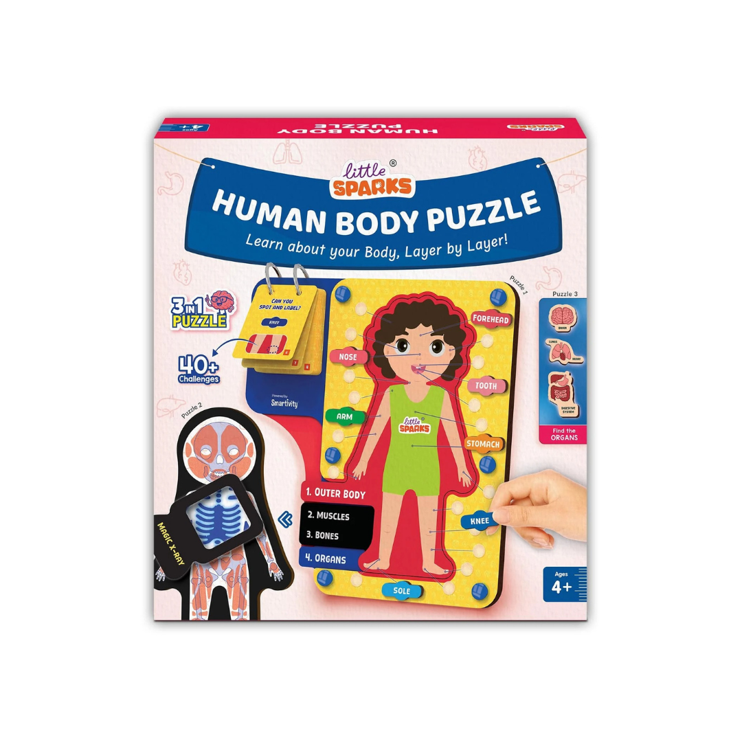 Smartivity Human Body Puzzle for Kids