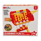 Five Star Learning Fun Giant Throw-A-Row Ball Toss Game for Kids