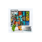 Gooeke Distortion  Number Big  Puzzle Board with Transforming Robot