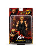 Street Fighter IV Ken Masters Action Figure 35 Points of Articulation Premium Collectible Figure