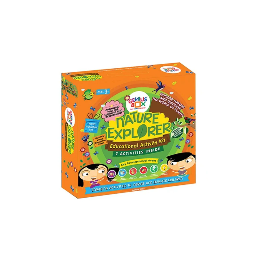 Genius Box Nature explorerEducational Activity Kit 7 Activities Inside