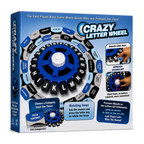 Crazy Letter Wheel – Fast-Paced Family Word Game Educational Party Board Game for Kids & Adults