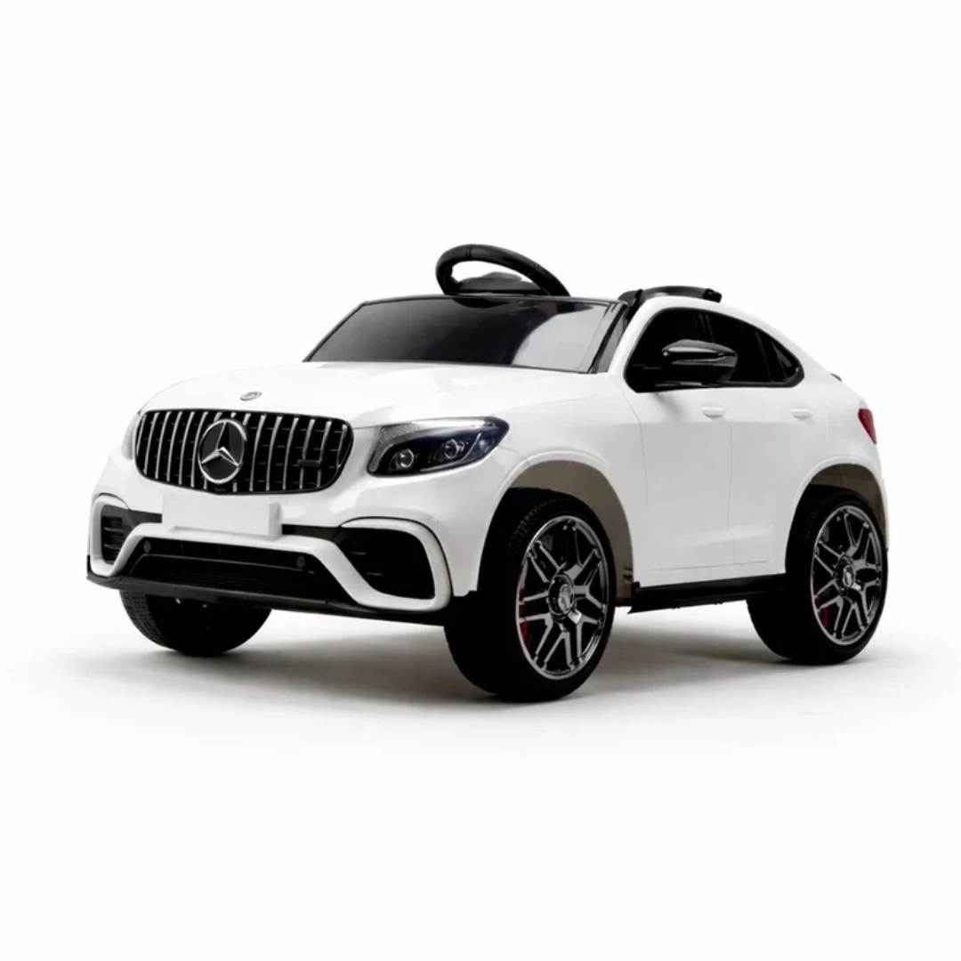 EMotorad Formula Fun Battery Oprated Mercedes AMZ GLC Ride-On Car, White