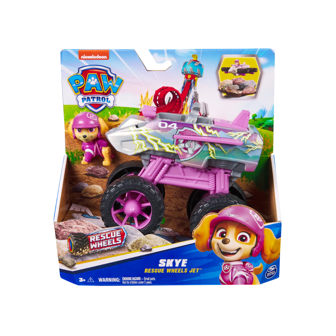 Winmagic Paw Patrol Skye Rescue Wheels - Collectable Action Car Figure