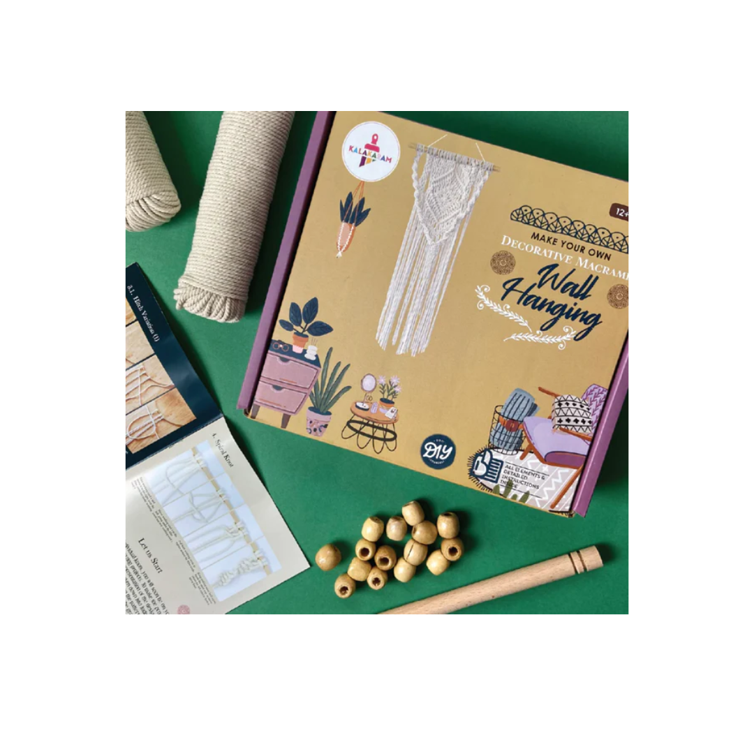 Kalakaram Diy Macrame Wall Hanging Kit
