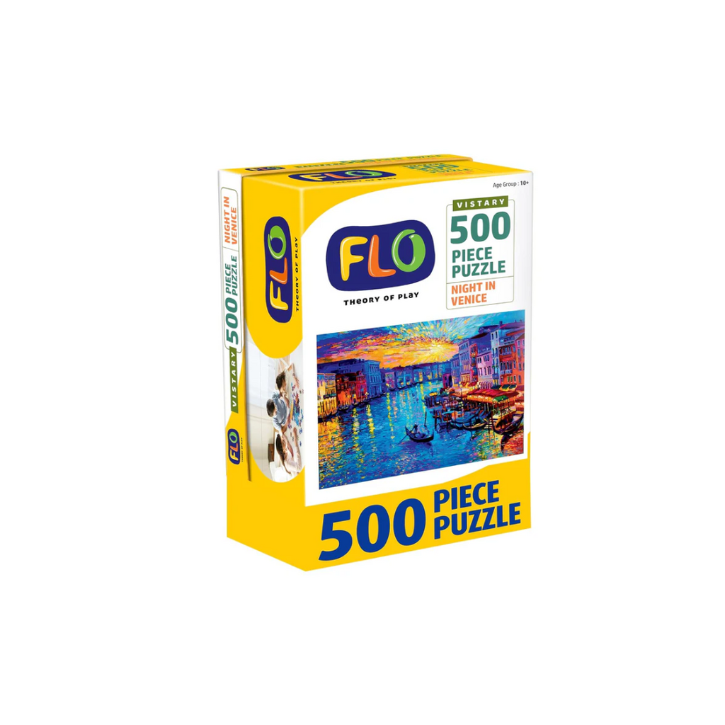 FLO Toys Magic Night in Venice 500 Pieces Jigsaw Puzzle