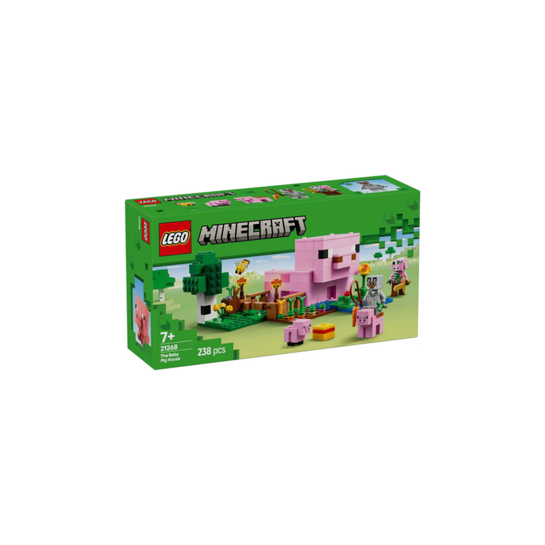 Lego 21268 Minecraft The Baby Pig House (238 Pieces)