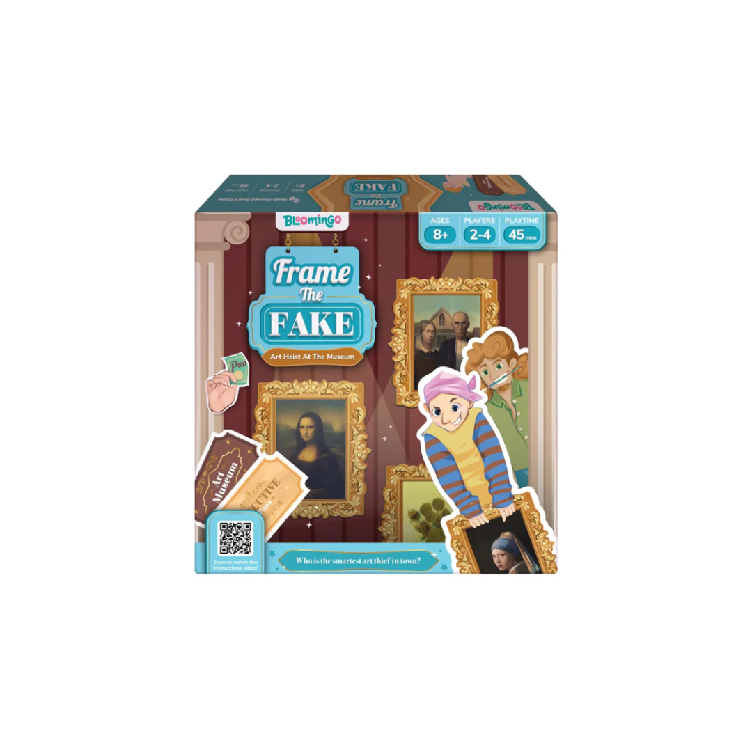 Bloomingo Frame The Fake Board Game, 4Y+