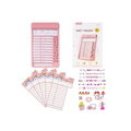 Senmu Habit Tracker Chart, Plastic Checklist Board with 15 Detachable Cardstock to Do List