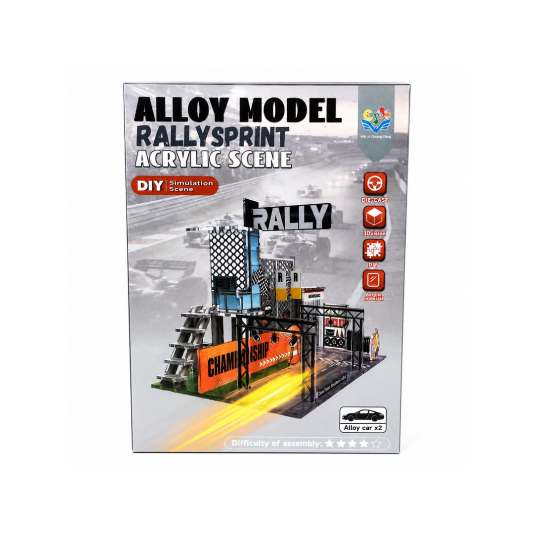 Raimbow Toys Alloy model Gas Station Set