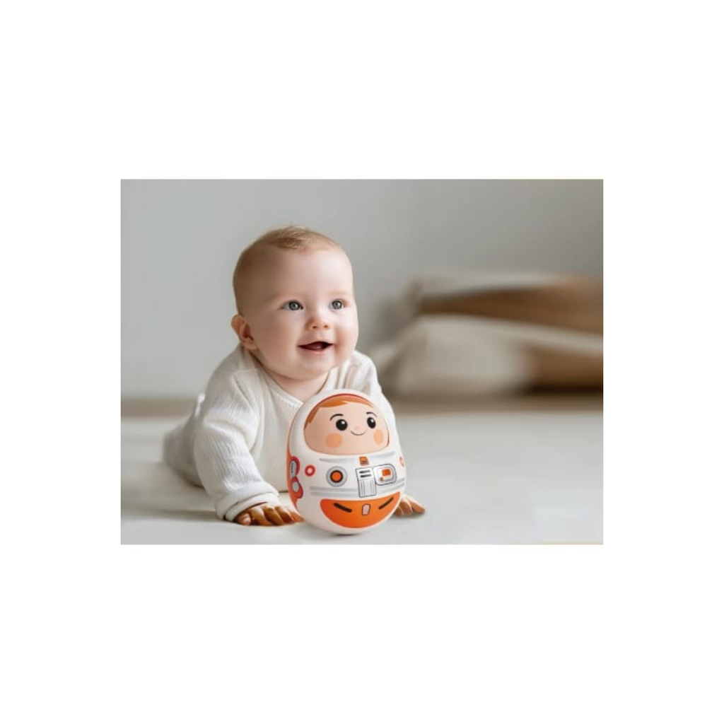 Hola Tumbler Doll Musical Roly-Poly Baby Toy Self-Balancing Educational Toy
