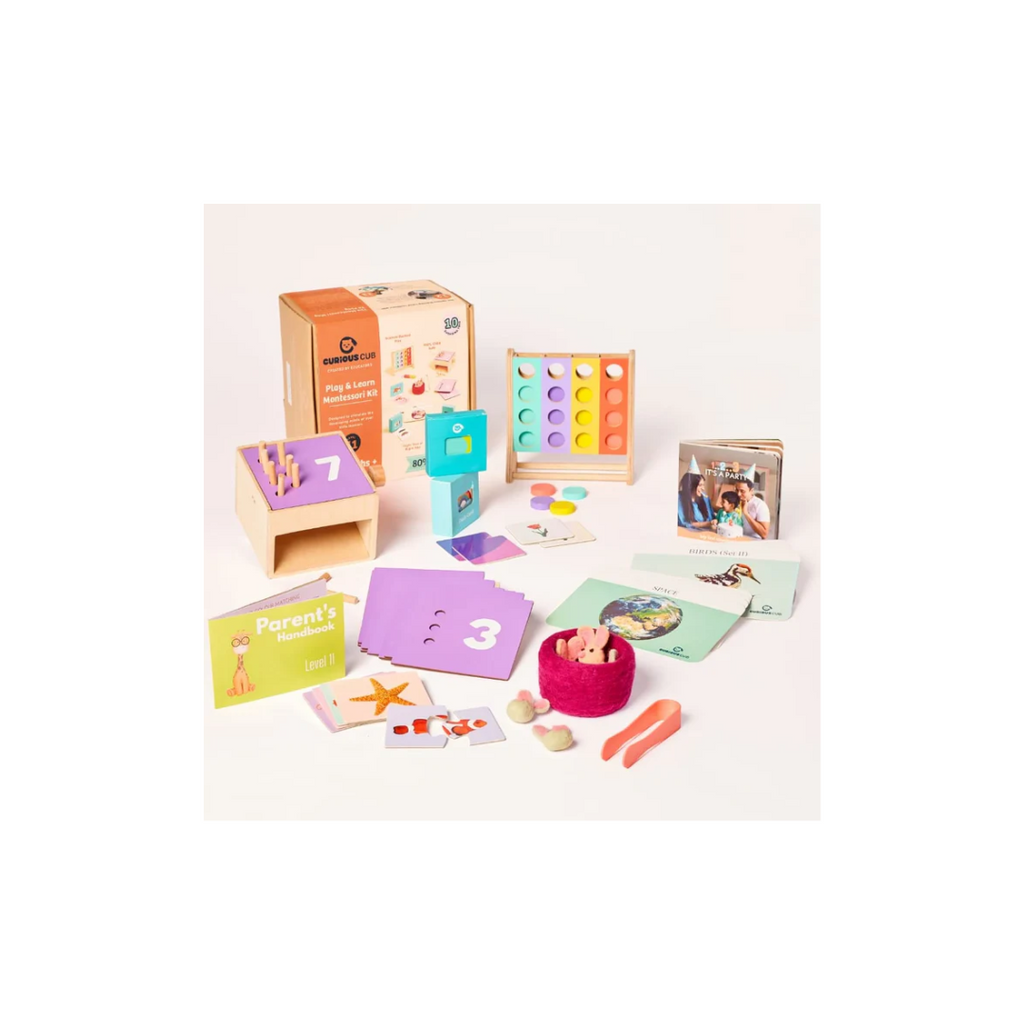 Curious Cub Montessori Learning Wooden Toys Level-11
