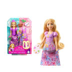 Mattel  Disney Princess 2-In-1 Stories Rapunzel Fashion Doll With 2 Snap-On Bodices, 2 Skirts & 9 Accessories