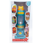 Cute Bear Magical Vacuum Cleaner Toy with Interactive Lights, Melodies & Floor Roller for Kids