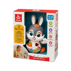 Hola Dancing Bunny Musical Interactive Crawling Toy Lights, Sounds & Learning Toy for Babies