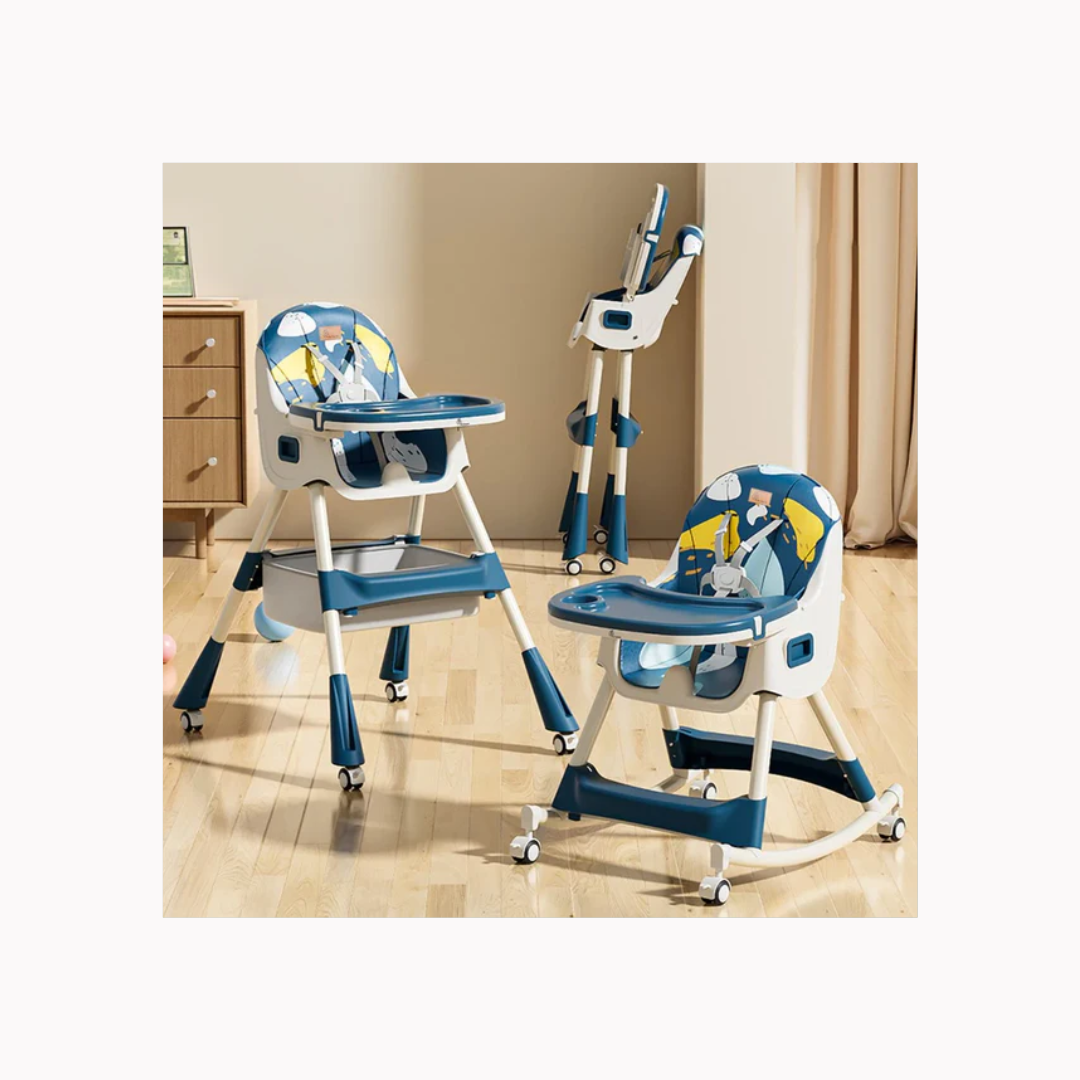 R For Rabbit Sugar Doodle Plus High Chair For Kids 3-in-1 Convertible Design