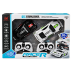 Lead Honor Racer 2-Player Remote Control Racing Car Battle Set with Collision Function & Lights – 6Y+