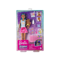 Barbie Skipper Babysitters Crib Playset With Latina Friend Doll, Baby Doll with Sleepy Eyes, Furniture and Themed Accessories