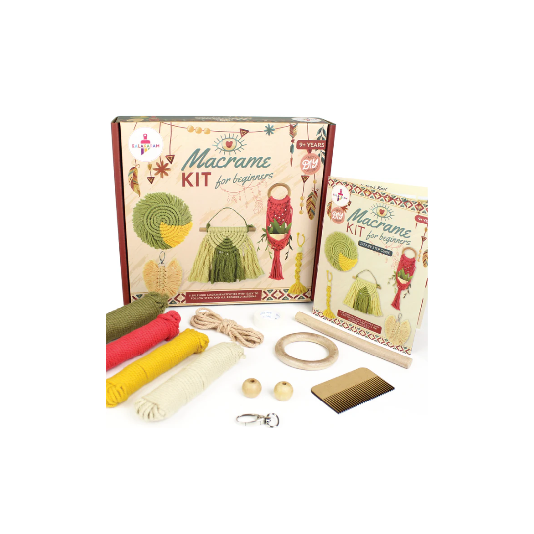 Kalakaram Macrame Kit for Beginners