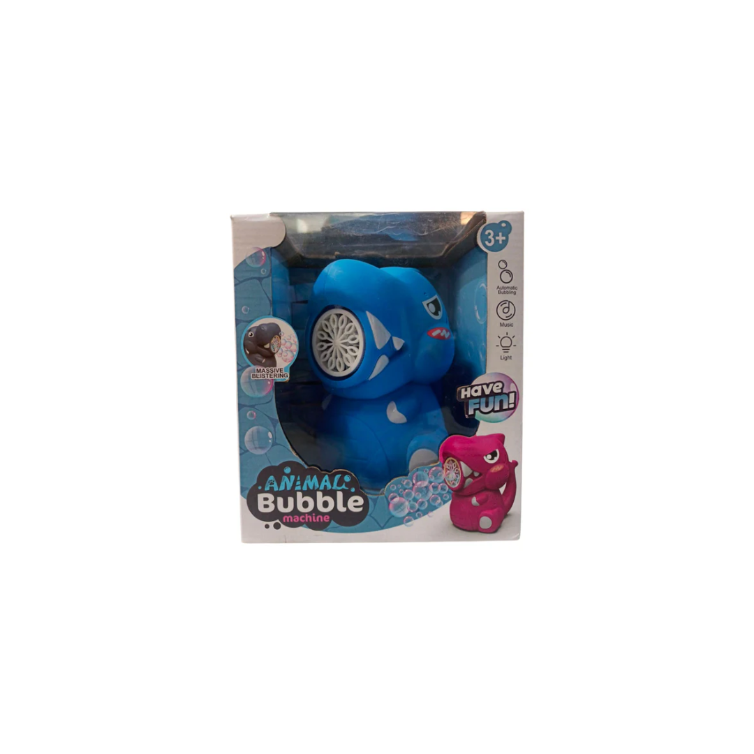 Rainbow Toys Automatic Dinosaur Bubble Blower Machine Toys Cartoon Animal Bubble Maker Toys