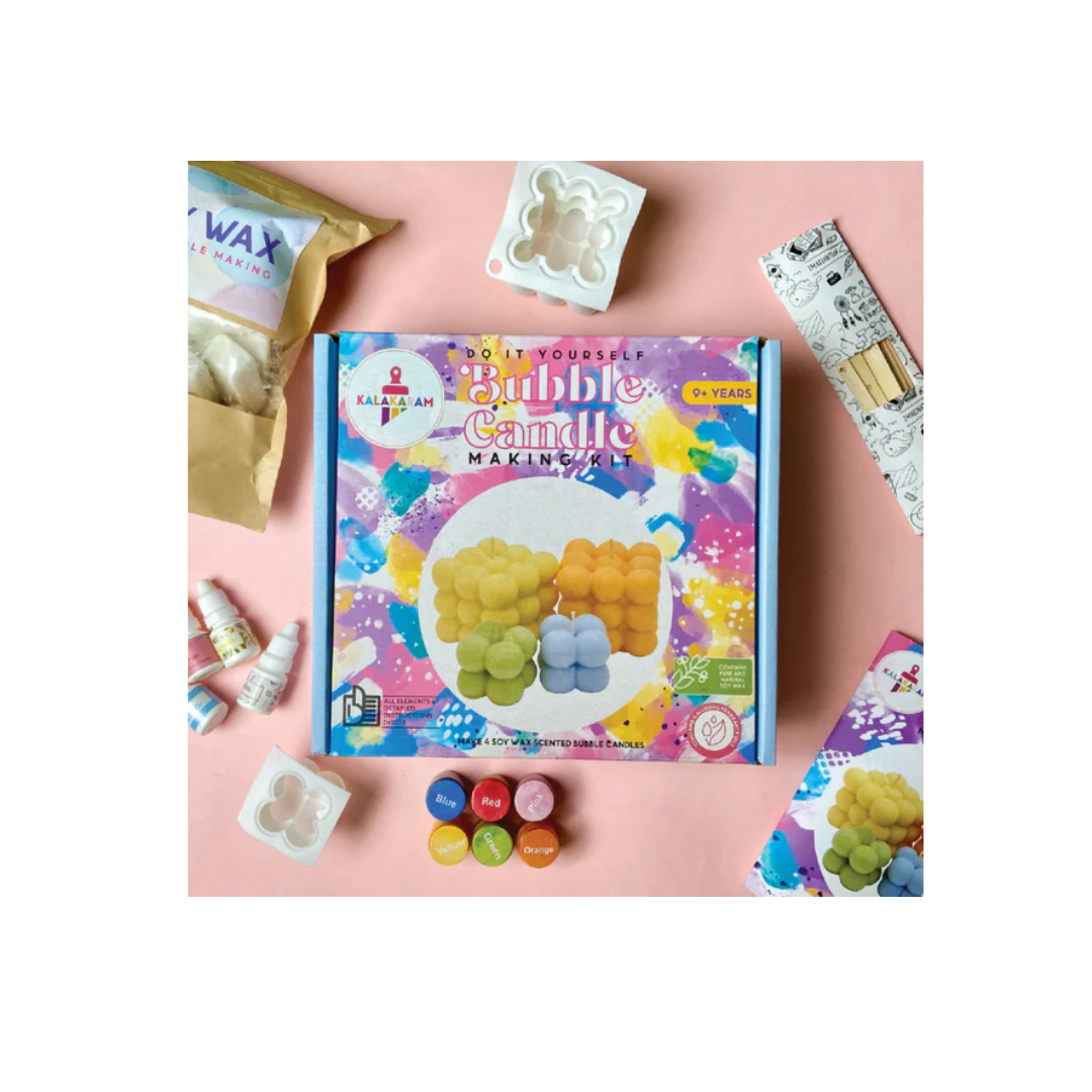 Kalakaram Bubble Candle Making Kit