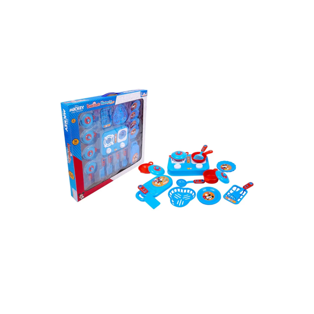 Kriiddaank Little Chef Kitchen Set Mickey Mouse,