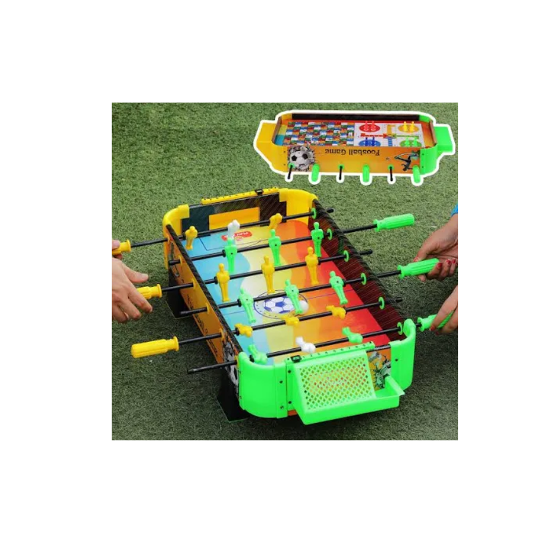 Play Zing 3 in 1 Big Table-Top Foosball, Ludo & Snake Ladder