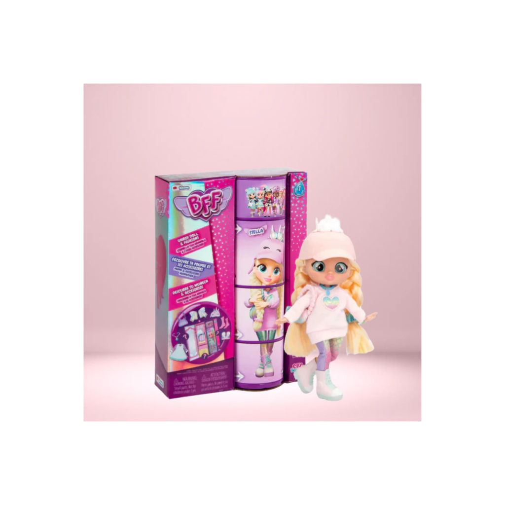 BFF Doll Fashion Play Doll Stella With Long Hair & Glass Eyes