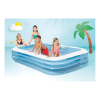 Intex 58484 Swim Center Family Inflatable Pool 10 Feet – Large Outdoor Garden Swimming Pool
