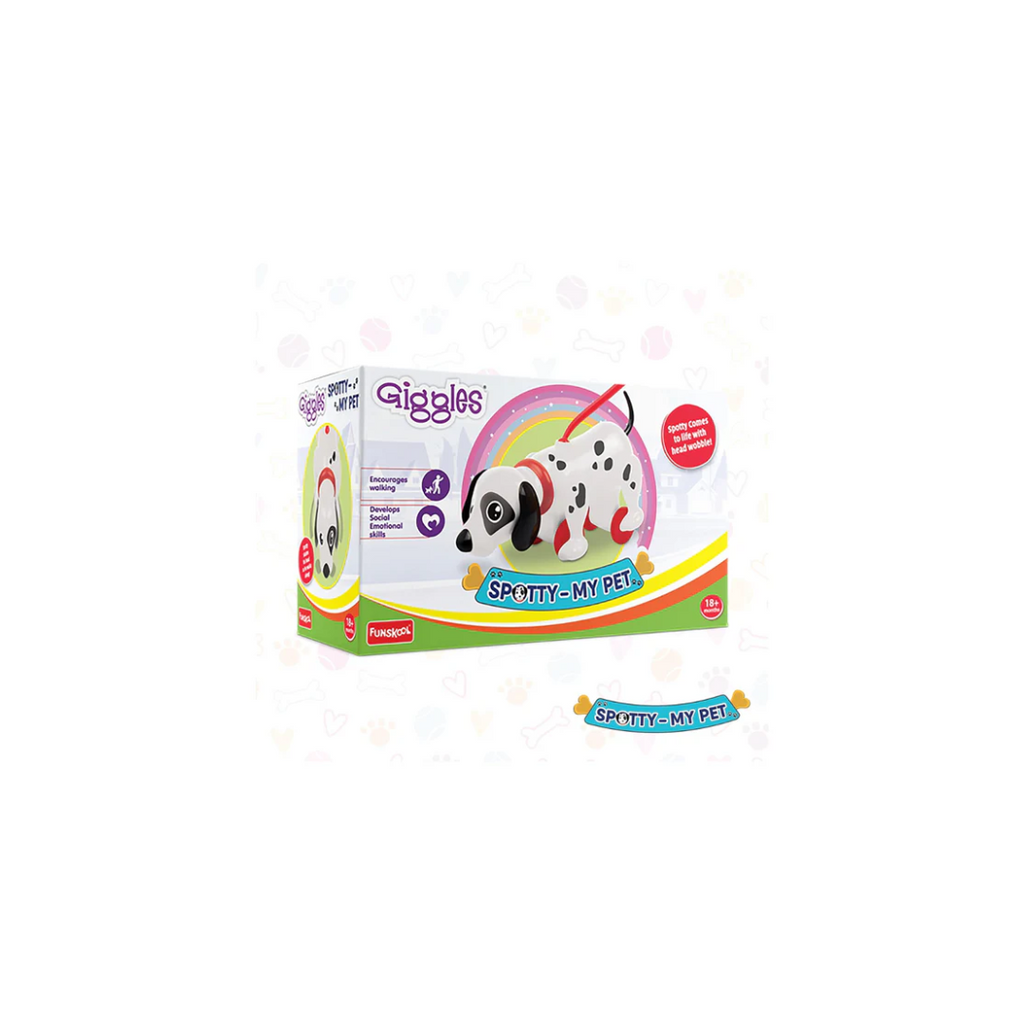 Funskool Giggles Spotty My PET-Pull Along Toy
