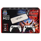 M22 Retro Game Stick Console with Dual Wireless Controllers – 1080P 52 Emulators