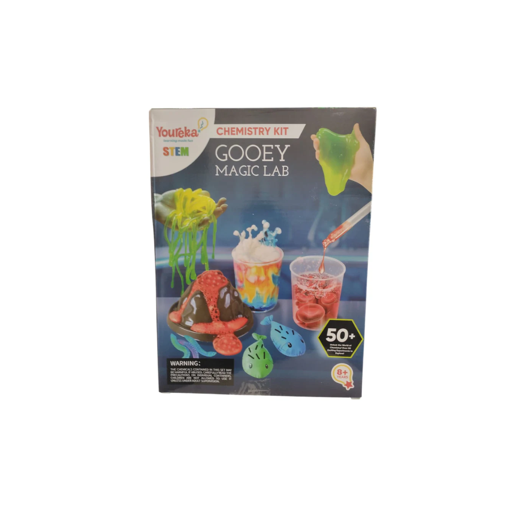 Youreka Stem Chemistry Kit Gooey Magic Lab 8Yrs+