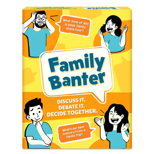 Skillmatics Family Banter Fun and Hilarious Card Game