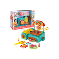 FiveStar Kitchen Pretend Play Plastic Toy Gas Stove Set Kids Cooking Tableware Play Set