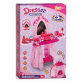 Kids Princess Dressing Table & Jewelry Set – 25 Pcs Fashion Vanity Set with Cool Lighting