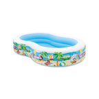 Intex 56490 Swim Center Seashore Pool 8 Foot Children Swimming Pool (103' x 63' x 18')