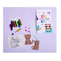 iLearnNGrow Teeny Tiny DIY Animal Painting Kit – 3-in-1 Kids Craft Set