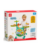 Hola Banging Bopping Drum Set with Microphone & Activity Center Musical Drum Kit for Kids