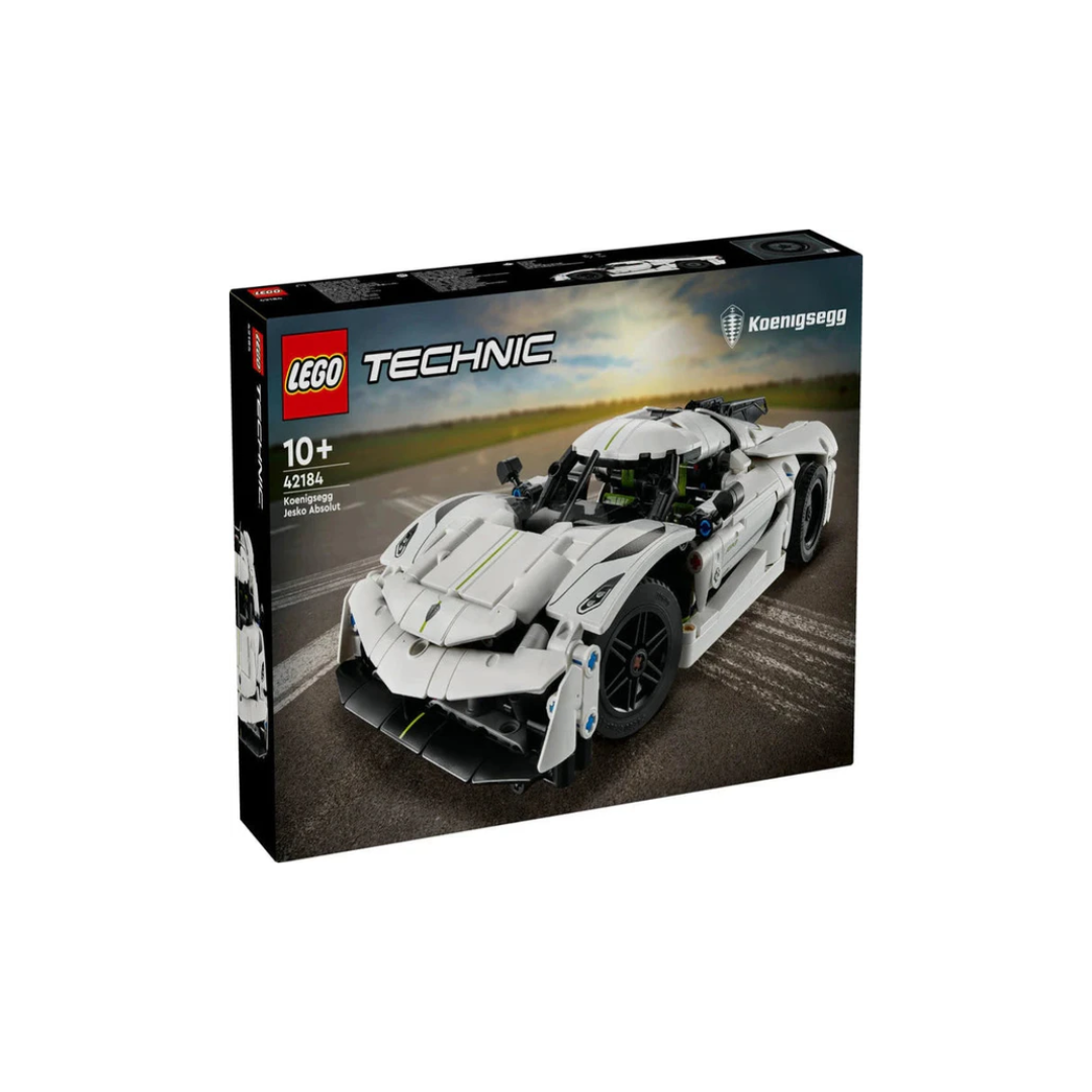 Lego 42184 Technic Koenigsegg Jesko Absolut White Hypercar (801 Pieces)