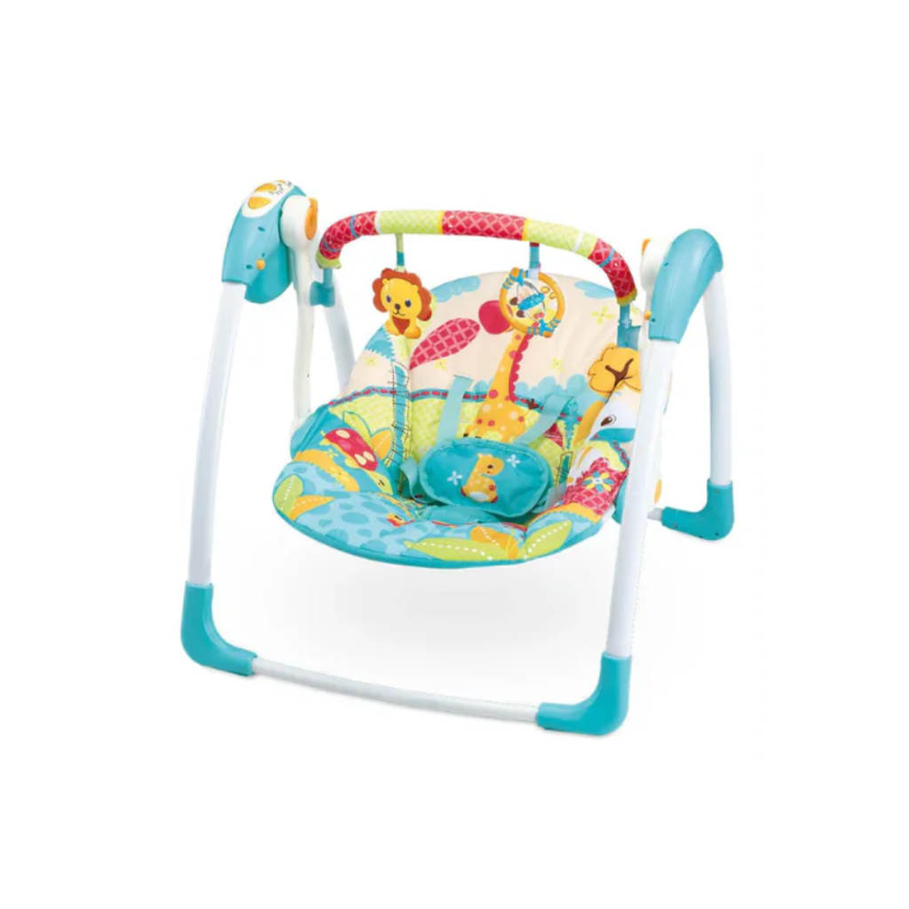 Mastela Deluxe Portable Swing Aqua