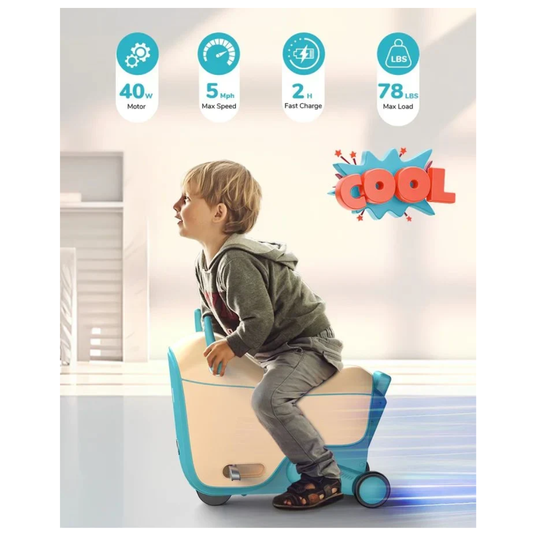 Gyroor GNU Kids Electric Ride-On Suitcase Scooter