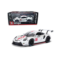 Burago 1/24 Scale Porsche 911 RSR (White) Diecast Car