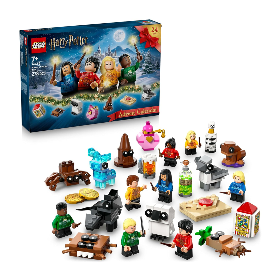 LEGO Harry Potter Advent Calendar 2025 76456 – 278 Pieces | Christmas Gift Set for Kids Ages 7+