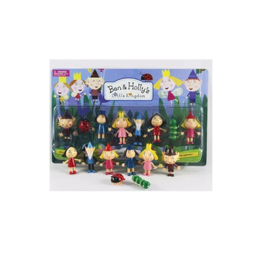 Ben & Holly (Eight Figure Pack for Kids), Multicolor