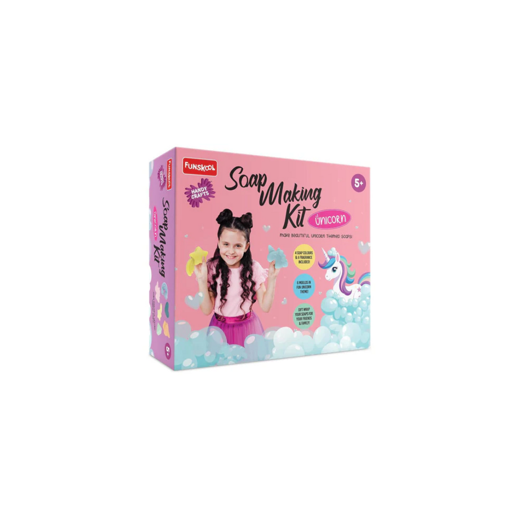 Funskool Handycrafts Soap Making Kit - Unicorn