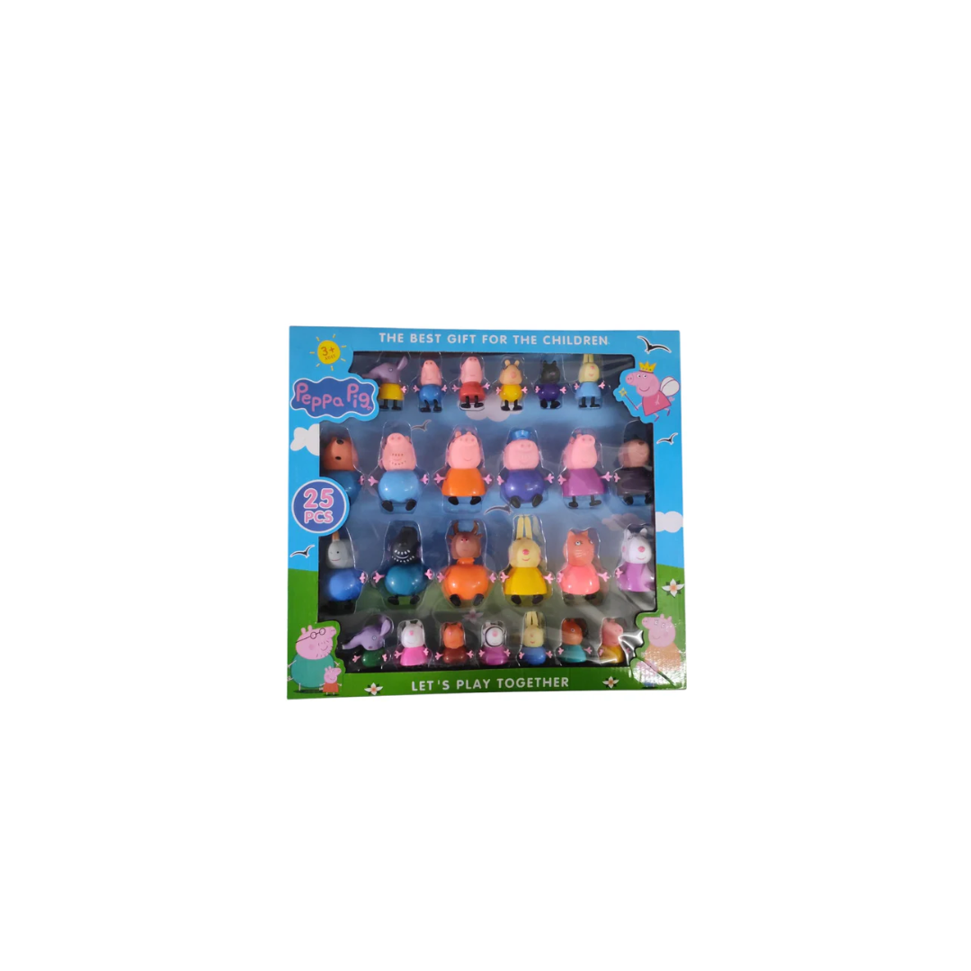 Happy Family Peppa Pig Set of 25 Piece