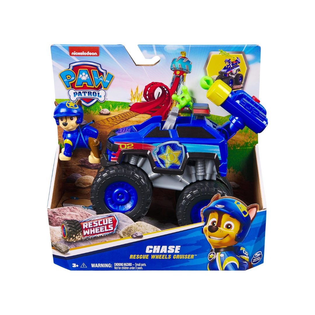 Winmagic Paw Patrol Chase Rescue Wheels - Collectable Action Car Figure